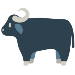 🐃 Water Buffalo Emoji in Mozilla Browser