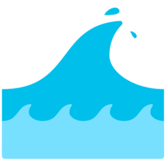 🌊 Water Wave Emoji in Mozilla Browser