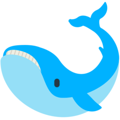 Whale Emoji in Mozilla Browser