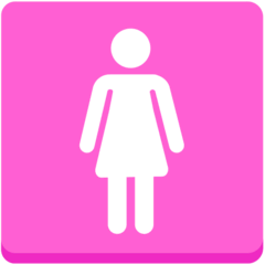 Símbolo de mujeres Emoji Mozilla
