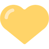 yellow-heart Emoji mozilla