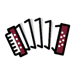 Harmonikka on Openmoji
