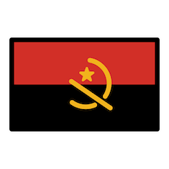 Bandeira de Angola on Openmoji