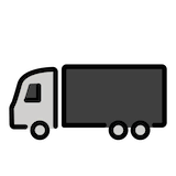 articulated-lorry Emoji openmoji