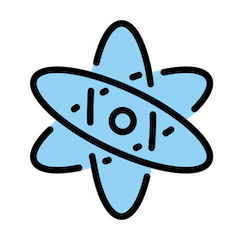 ⚛️ Atom Symbol Emoji in Openmoji