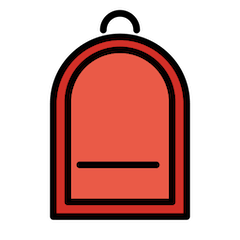🎒 Backpack Emoji in Openmoji