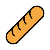 baguette-bread Emoji openmoji