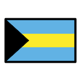 bahamas Emoji openmoji