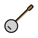 banjo Emoji openmoji