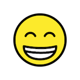 beaming-face-with-smiling-eyes Emoji openmoji