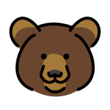 bear Emoji openmoji