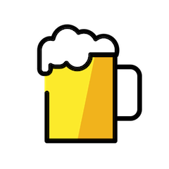 Beer Mug Emoji in Openmoji