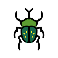 🪲 Beetle Emoji in Openmoji