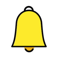 Campana Emoji Openmoji