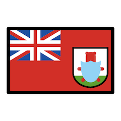 Bandera de Bermudas Emoji Openmoji