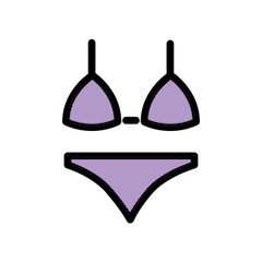 👙 Bikini Emoji auf Openmoji