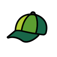 Καπέλο Με Γείσο on Openmoji