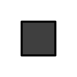 black-medium-small-square Emoji openmoji
