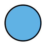 blue-circle Emoji openmoji