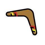 boomerang Emoji openmoji