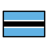 botswana Emoji openmoji