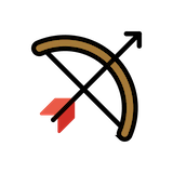 bow-and-arrow Emoji openmoji