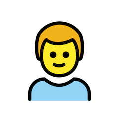 👦 Ragazzo Emoji su Openmoji
