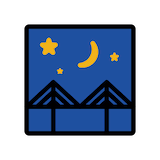 bridge-at-night Emoji openmoji