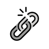 broken-chain Emoji openmoji