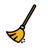 broom Emoji openmoji