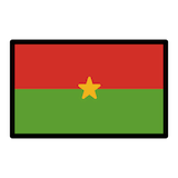 burkina-faso Emoji openmoji