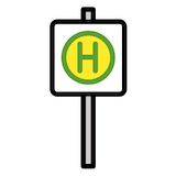 bus-stop Emoji openmoji