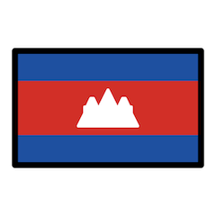 🇰🇭 Bandiera della Cambogia Emoji su Openmoji
