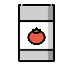🥫 Lata de comida Emoji en Openmoji