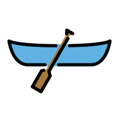 🛶 Canoe Emoji in Openmoji