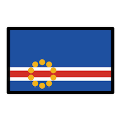 🇨🇻 Флаг Кабо-Верде Эмодзи в Openmoji