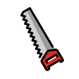 carpentry-saw Emoji openmoji
