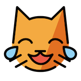 cat-with-tears-of-joy Emoji openmoji