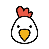 chicken Emoji openmoji