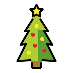 Albero di Natale Emoji Openmoji