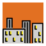 cityscape-at-dusk Emoji openmoji