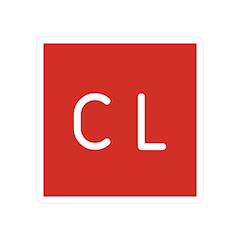 Simbolo CL Emoji Openmoji