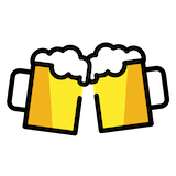 clinking-beer-mugs Emoji openmoji
