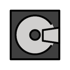Computer Disk Emoji in Openmoji