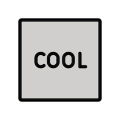 Znak Cool on Openmoji