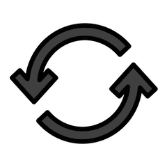 🔄 Counterclockwise Arrows Button Emoji in Openmoji