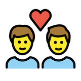 couple-with-heart-man-man Emoji openmoji