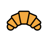 croissant Emoji openmoji