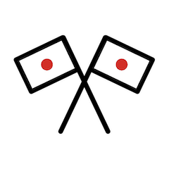 Crossed Flags Emoji in Openmoji