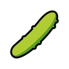 Cucumber Emoji in Openmoji